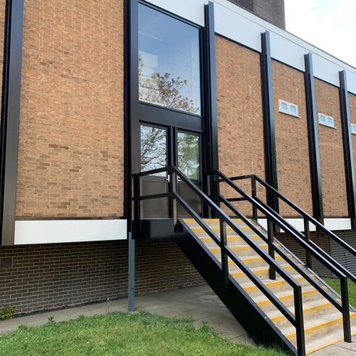 New Aluminium Door sets and Large Glazing Facia New Paxton System