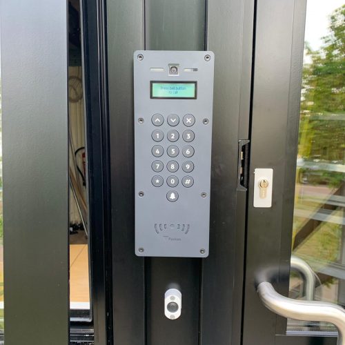 New Aluminium Door sets and Large Glazing Facia New Paxton System